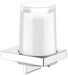 KEUCO EDITION 11 Seifenspender, Echtkristall-Stulpglas, 180 ml, 11152019000, Farbe: