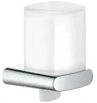 KEUCO ELEGANCE Seifenspender f&uuml;r Fl&uuml;ssigseife Echtkristall-Stulpglas mattiert,