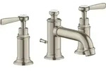 hansgrohe AXOR MONTREUX 3-Loch Waschtischarmatur 30, Zugstangen-Ablaufgarnitur,