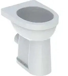 Geberit Renova Nr. 1 Comfort Stand-WC Flachsp&uuml;ler, erh&ouml;ht, 6 l, freistehend,...