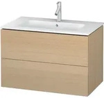 Duravit L-Cube Waschtischunterbau wandh&auml;ngend, 2 Schubk&auml;sten, 820x550x481mm,