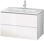 Duravit L-Cube Waschtischunterbau wandh&auml;ngend, 2 Schubk&auml;sten, 820x550x481mm,