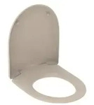 Geberit Renova WC-Sitz, Befestigung von oben, mit Absenkautomatik, 573025080, Farbe: