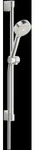 HANSA HANSABASICJET Wandstangen-Brausenset, L&auml;nge 700 mm, Anti-Kalk-Technik,