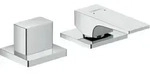 hansgrohe Metropol 2-Loch Einhebel-Wannenrandmischer, Hebelgriff, 32548000