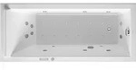 Duravit Starck Whirlpool, Einbauversion, 1 R&uuml;ckenschr&auml;ge, Gestell, Ab- und