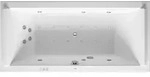 Duravit Starck Whirlpool, Einbauversion, 2 R&uuml;ckenschr&auml;gen, Gestell, Ab- und