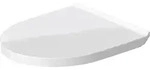 Duravit DuraStyle WC-Sitz, Scharniere Edelstahl, mit Absenkautomatik, abnehmbar,