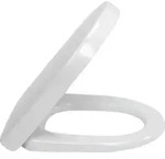 Villeroy & Boch Subway WC-Sitz Compact, oval, SoftClose, QuickRelease, 360x415x55mm,