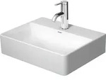 Duravit DuraSquare Handwaschbecken, 45x35cm, ohne Hahnloch, ohne &Uuml;berlauf,