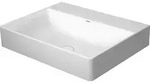 Duravit DuraSquare Waschtisch, 60x47cm, ohne Hahnloch, ohne &Uuml;berlauf, Unterseite
