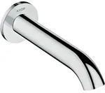 hansgrohe AXOR Uno Wanneneinlauf, gebogen, Ausladung 178mm, 38411000, Farbe:...