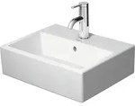Duravit Vero Air M&ouml;belhandwaschbecken 45x35cm, mit &Uuml;berlauf, mit Hahnlochbank, ohne