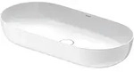 Duravit Luv Aufsatzbecken 80x40cm, ohne &Uuml;berlauf, ohne Hahnlochbank, ohne Hahnloch,