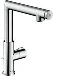 hansgrohe AXOR Uno Select Waschtischmischer 220 mit Zugstangen-Ablaufgarnitur,