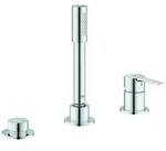 Grohe Lineare 3-Loch Einhand-Wannenkombination, ohne Auslauf, 19965001