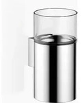 Dornbracht Glashalter, Wandmodell, mit Glas klar, 83400979-00, Farbe: Chrom