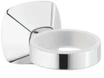 KEUCO CITY.2 Halter, verchromt, verdeckte Befestigung, 02750010000