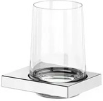 KEUCO EDITION 11 Glashalter, Echt-Kristallglas, 11150019000, Farbe: Verchromt