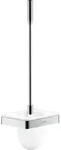hansgrohe AXOR UNIVERSAL Accessories WC-B&uuml;rstenhalter Wandmontage, 42835000, Farbe: