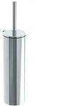 emco system2 Toilettenb&uuml;rstengarnitur, Beh&auml;lter aus Aluminium, verchromt, mit