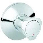 GROHE Costa Unterputz-Ventil Oberbau, Markierung rot, Einbautiefe 20-200mm, chrom,