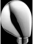 HANSA Wandanschlussbogen, rund, chrom, 04420100