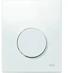 TECEloop Urinal-Bet&auml;tigungsplatte Kunststoff mit Kartusche, 9242600, Farbe: Wei&szlig;