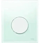 TECEloop Urinal Bet&auml;tigungsplatte Glas inklusive Kartusche, 9242650, Farbe:...