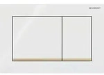 Geberit Omega20 Bet&auml;tigungsplatte f&uuml;r 2-Mengen-Sp&uuml;lung, eckig, 115.080.KK.1,