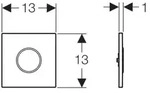 Geberit Urinalsteuerung mit elektronischer Sp&uuml;lausl&ouml;sung, Netzbetrieb,...