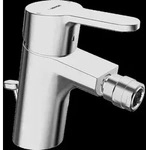 HANSA HANSAPRIMO Bidetarmatur, mit Ablaufgarnitur, Ausladung: 107mm, 49433203