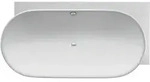 Duravit Luv Badewanne, Ecke rechts, 2 R&uuml;ckenschr&auml;gen, nahtlose Acrylverkleidung,