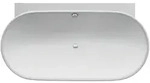Duravit Luv Badewanne, Vorwandversion, 2 R&uuml;ckenschr&auml;gen, nahtlose...