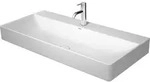 Duravit DuraSquare M&ouml;belwaschtisch, 100x47cm, 1 Hahnloch, ohne &Uuml;berlauf, Unterseite