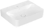 Villeroy & Boch Finion Waschtisch, verdeckter &Uuml;berlauf, 1 Hahnloch, 600x470mm,