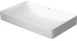 Duravit DuraSquare Aufsatzbecken, 60x34,5cm, ohne Hahnloch, ohne &Uuml;berlauf,...