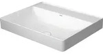 Duravit DuraSquare Aufsatzbecken, 60x47cm, ohne Hahnloch, ohne &Uuml;berlauf, R&uuml;ckwand