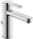 Duravit B.2 Einhebel-Waschtischmischer M, mit Ablaufgarnitur, Ausladung 139mm,