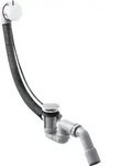 hansgrohe Flexaplus S Komplettset Ab- und &Uuml;berlaufgarnitur, f&uuml;r Normalwannen,