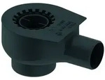 TECE Ablauf TECEdrainline Norm, DN 50 Auslauf seitlich, 0,8l/s, 650001