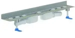 DALLMER Duschrinne CeraLine PLAN 2 Abl&auml;ufe, W 800mm, DN 50 Bauh&ouml;he 90mm,...