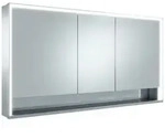 KEUCO Royal Lumos Spiegelschrank Wandvorbau 3-t&uuml;rig, kurze T&uuml;r, offenes...