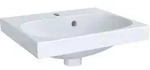 Geberit Acanto Handwaschbecken, 1 Hahnloch mittig, mit &Uuml;berlauf, 450x380mm,