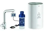 GROHE Red Mono Standventil Set, Ausladung 153mm, L-Auslauf, mit GROHE Red Boiler