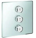 Grohe Grohtherm SmartControl 3-fach Unterputzventil, 29127000, Farbe: Chrom