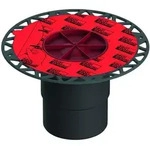 TECEdrainpoint S Ablauf DN 100, senkrecht, mit Seal System UNIVERSALflansch, 3607600