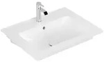 Villeroy & Boch Venticello Waschbecken, 1 Hahnloch, mit &Uuml;berlauf, 650x500mm,