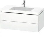 Duravit L-Cube c-bonded Set wandh&auml;ngend, 2 Schubk&auml;sten, ohne &Uuml;berlauf, 1...