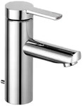 KEUCO PLAN blue Einhebel-Waschtischmischer 90, mit Ablaufgarnitur, Ausladung 107mm,
